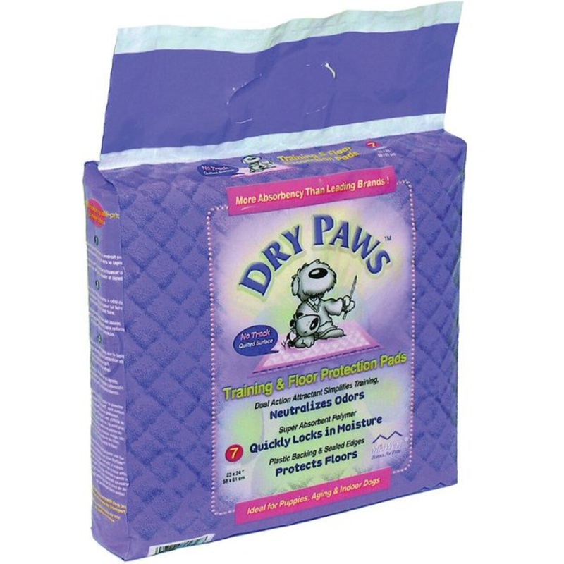 Midwest Dry Paws Training and Floor Protection Pads 23x24in 7pk