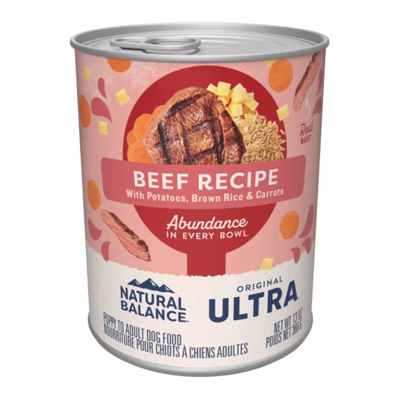 Natural Balance Original Ultra Beef Recipe Pat Dog Food
