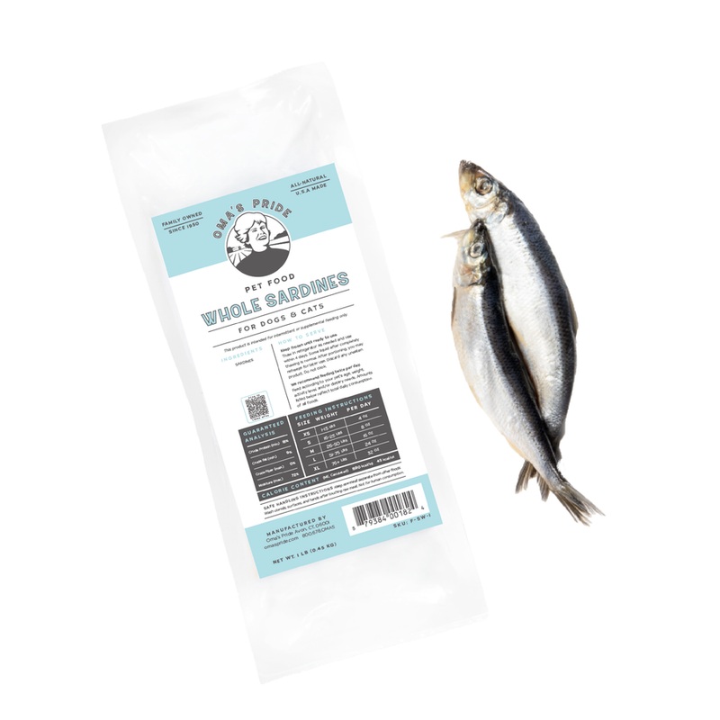 Oma’s Pride Whole Sardines 1 Lb