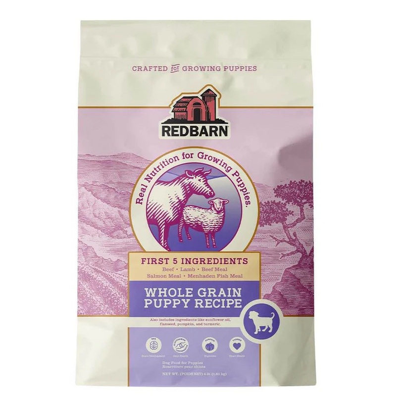 RedBarn Whole Grain Puppy Beef & Lamb Recipe 4 Lb Bag