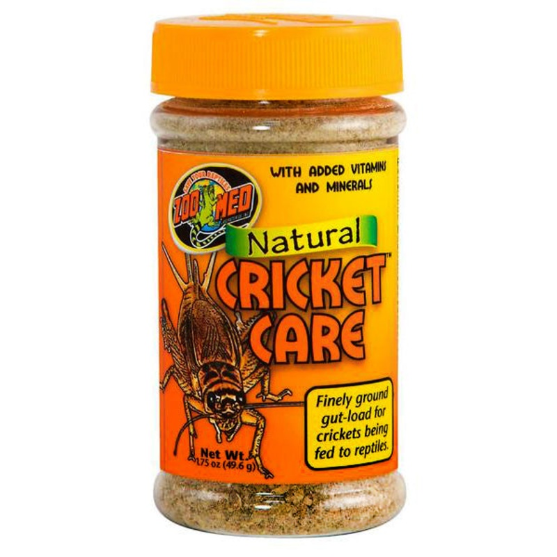 Natural Cricket Care Vitamin & Mineral Fortified Ground Gutloader for Feeder Insects 1.75oz