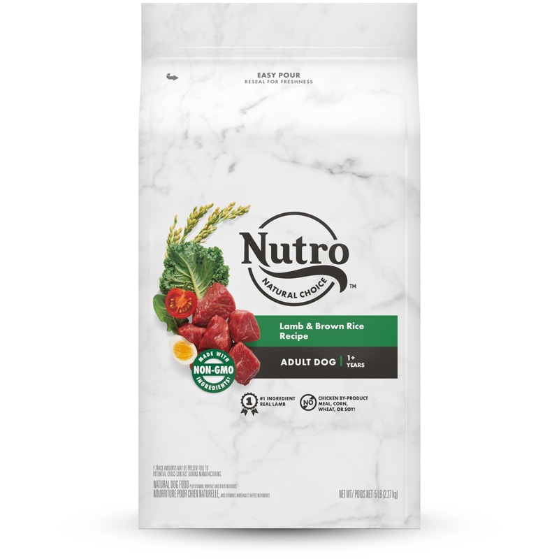 NUTRO NATURAL CHOICE ADULT LAMB & BROWN RICE RECIPE 12 lb