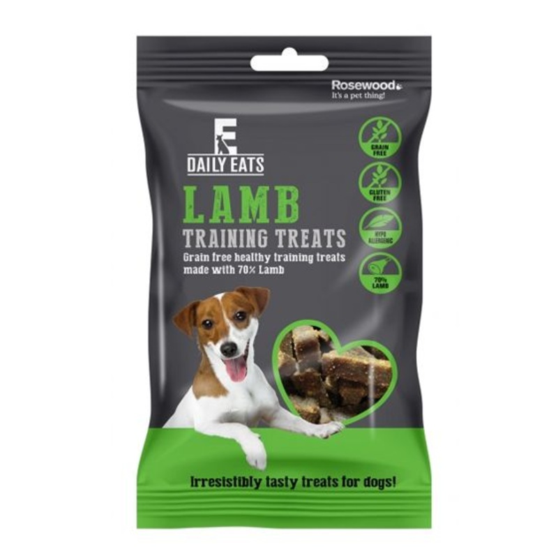 Rosewood Natural Eats Lamb Grain-Free Dog Training Treats 100g – 100g