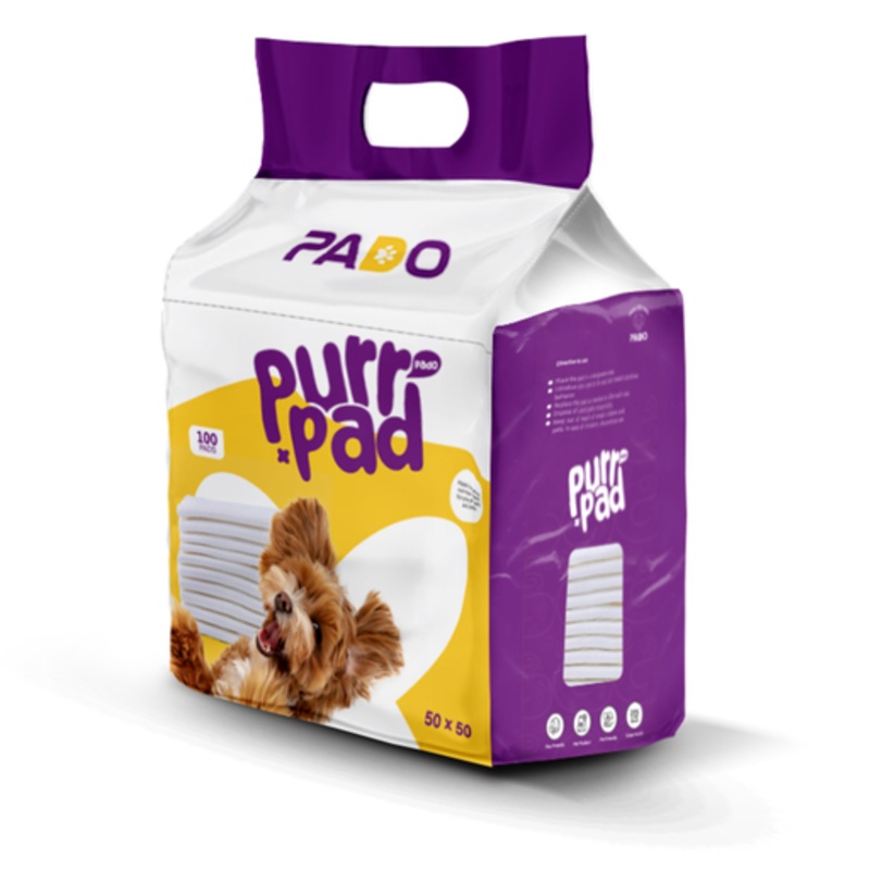 Pado Pet Pad – Advanced Layer Protection – 50 x 50cm – 100pcs