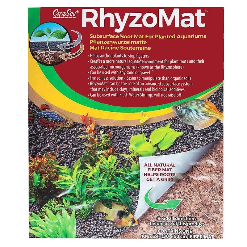RhyzoMat Freshwater Substrate Root Mat – CaribSea 30x30cm (12x12in)
