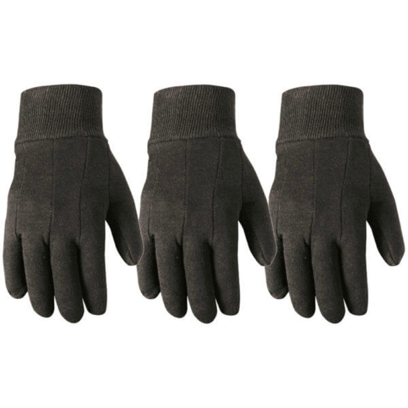 Wells Lamont Jersey Gloves 3 Pair Pack Large