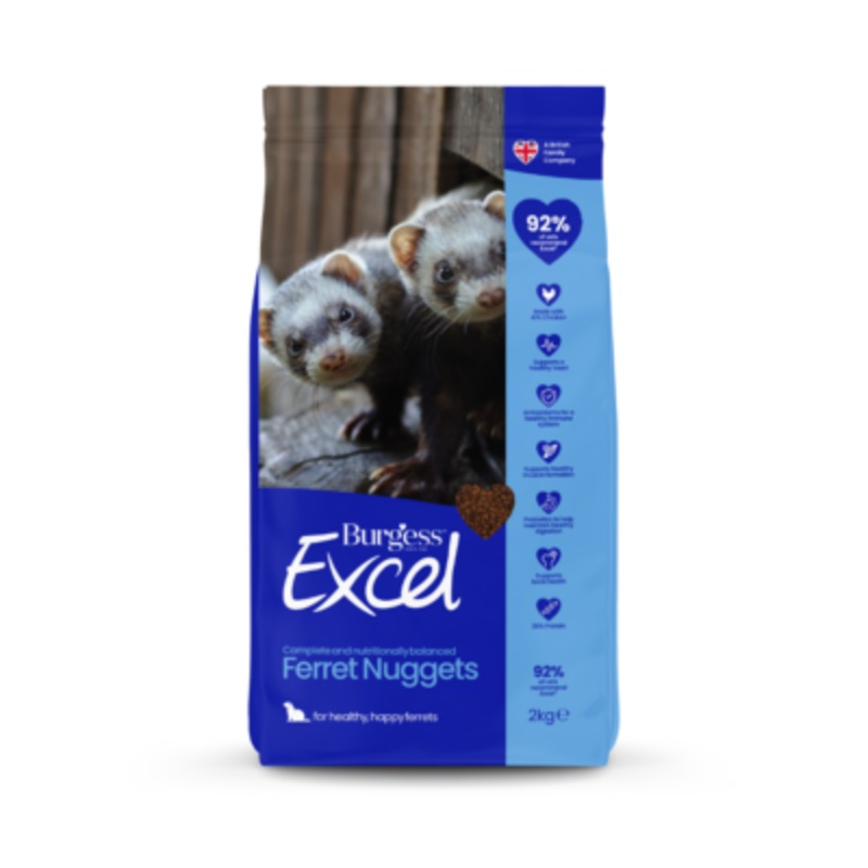 Burgess Excel Ferret Nuggets 2kg