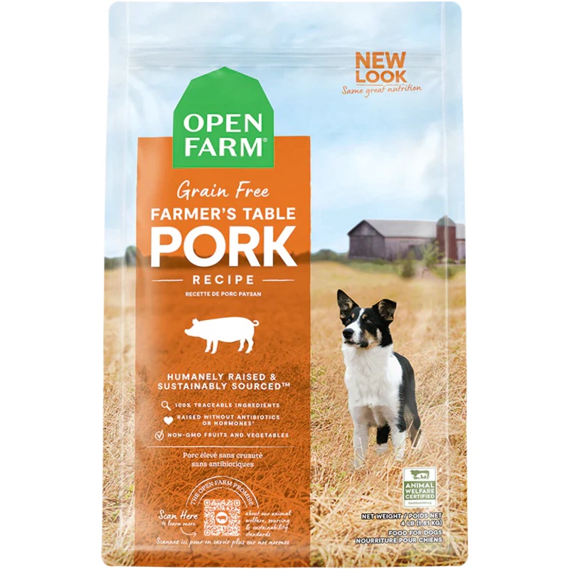 Open Farm Farmer’s Table Pork Grain-Free Dry Dog Food