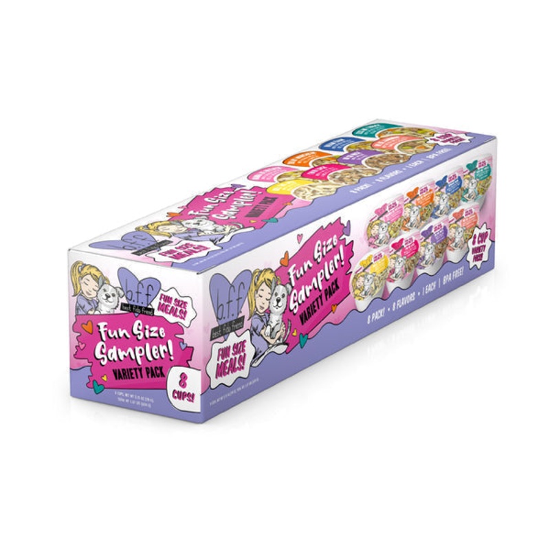 Weruva BFF Meals Fun Size Sampler! Variety Pack Dog Wet Food