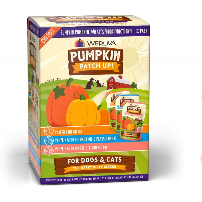 Weruva Pumpkin Patch Up! Pumpkin Pumpkin What’s Your Function Variety Pack Dog & Cat Wet Food Supplement