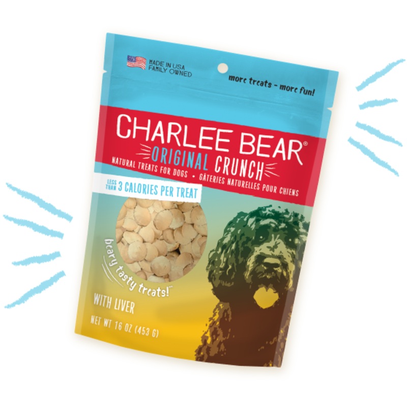 Charlee Bear Original Crunch With Liver 16-oz