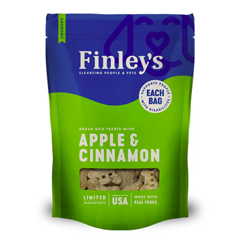 Oven Baked Apple Cinnamon Biscuits Crunchy Dog Treats 12oz