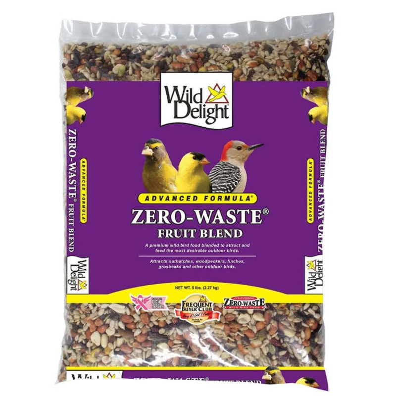 Wild Delight Zero-Waste Fruit Blend Wild Bird Feed 20 lb.