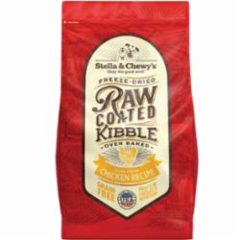Stella & Chewy’s Cage-Free Chicken Raw Coated Kibble Grain Free Dog Food 3.5 Lb Bag