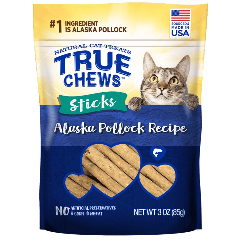 TRUE CHEW ALASKA POLLOCK RECIPE CAT STICKS