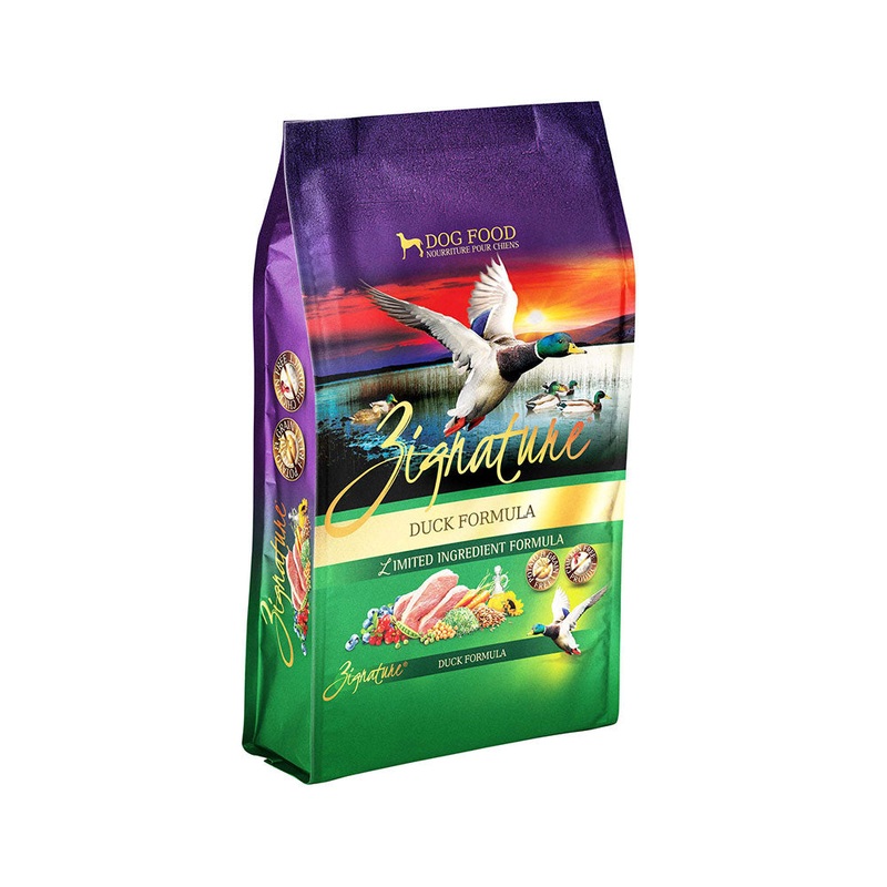 Zignature Limited Ingredient Duck Formula Dog Food 4 Lbs