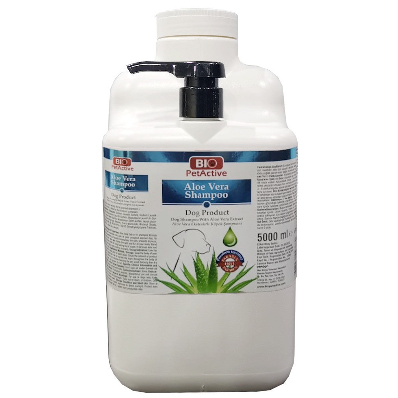 Bio PetActive Aloe Vera Shampoo for Dogs 5L