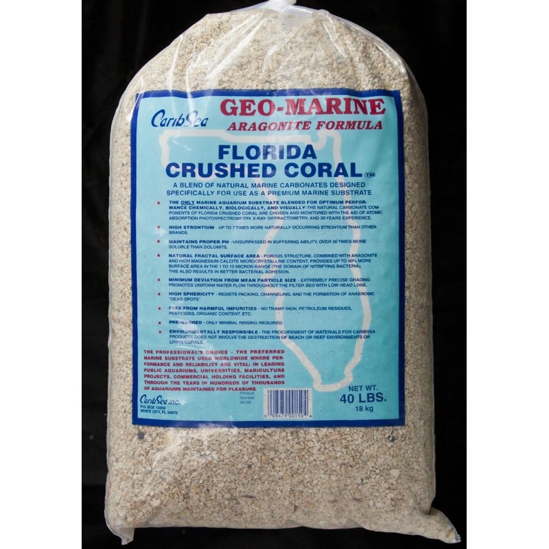 Florida Crushed Coral Substrate 40 lb