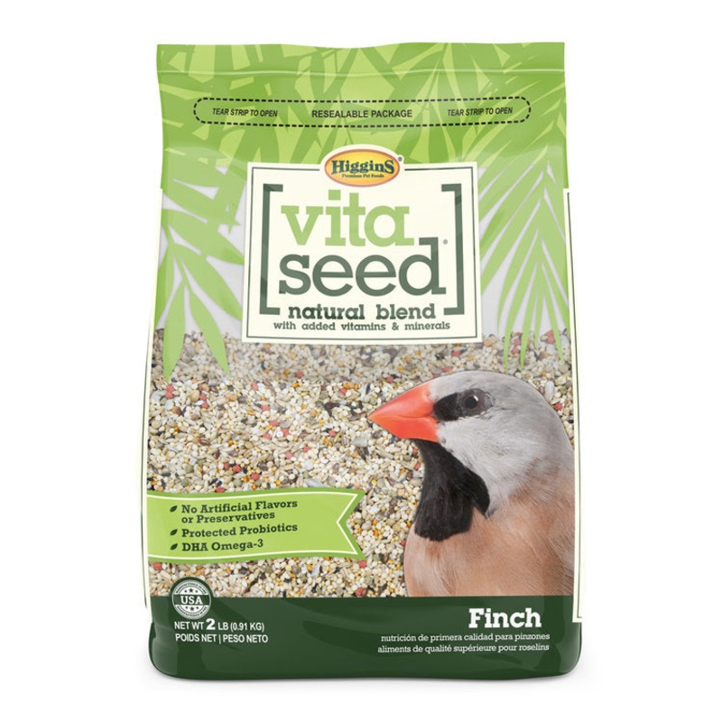 Higgins Vita Seed Natural Blend Finch Food 2 lb.