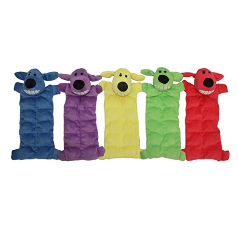 Loofa Dog Squeaker Mat (Assorted Colours) | Multipet
