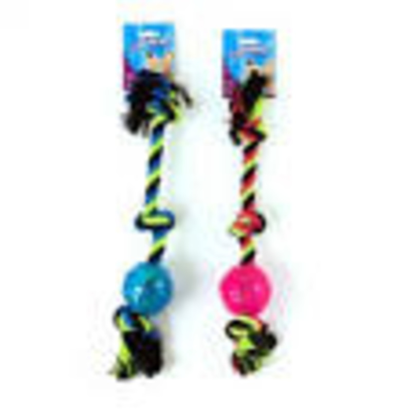 Rope With Ball Latex Cotton 32cm