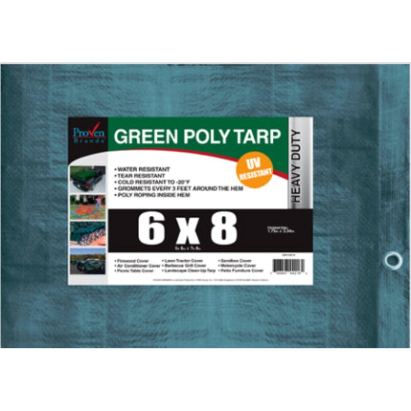 12 X 16 BRN/GRN RE VERSIBLE TARP