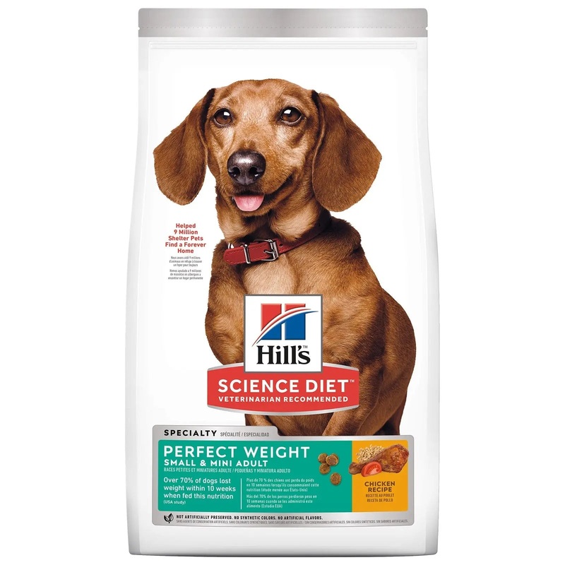 Hill’s Science Diet Dog Food Adult Perfect Weight Small & Mini Breed 1.81kg