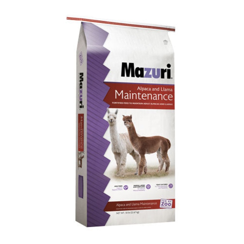 Mazuri Alpaca & Llama Maintenance Diet 50 lbs