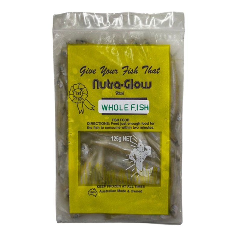 Nutra Flow Frozen Whole Fish 125g
