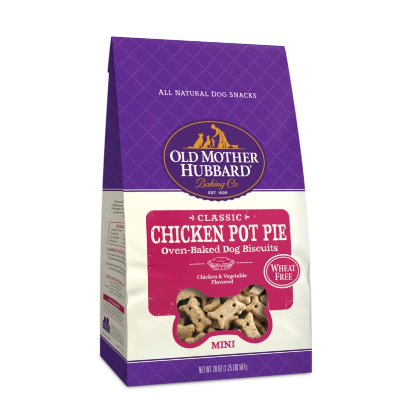Old Mother Hubbard Chicken Pot Pie Mini Dog Biscuits 16-oz