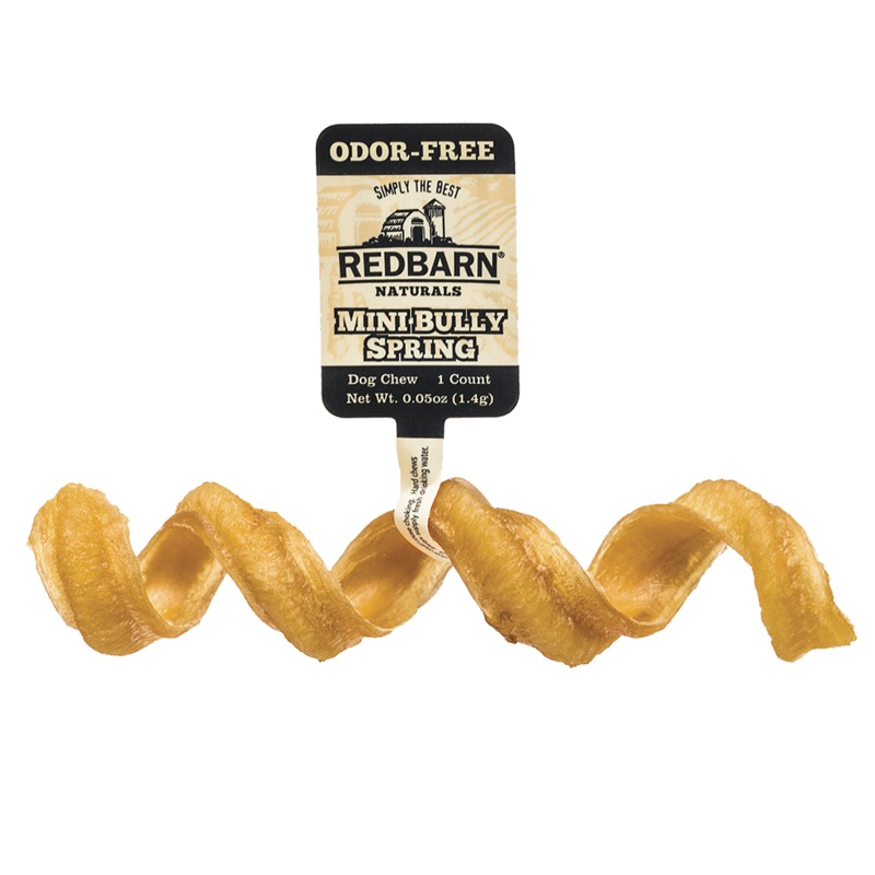 Redbarn Odor-Free Bully Springs Chewy Dog Treat Pack of 1