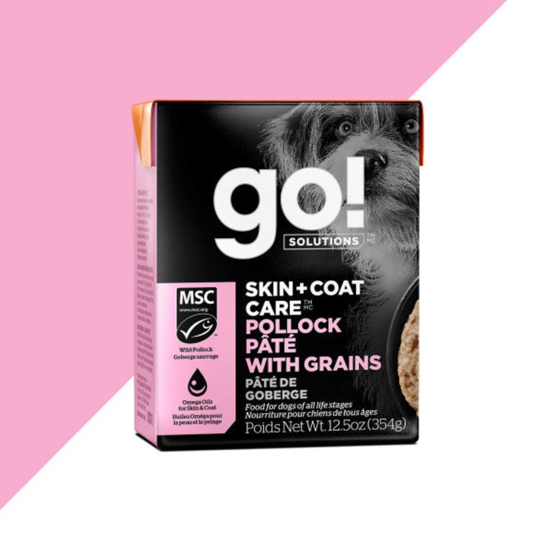 SKIN + COAT CARE POLLOCK PT WITH GRAINS Wet Dog Food 12.5 oz