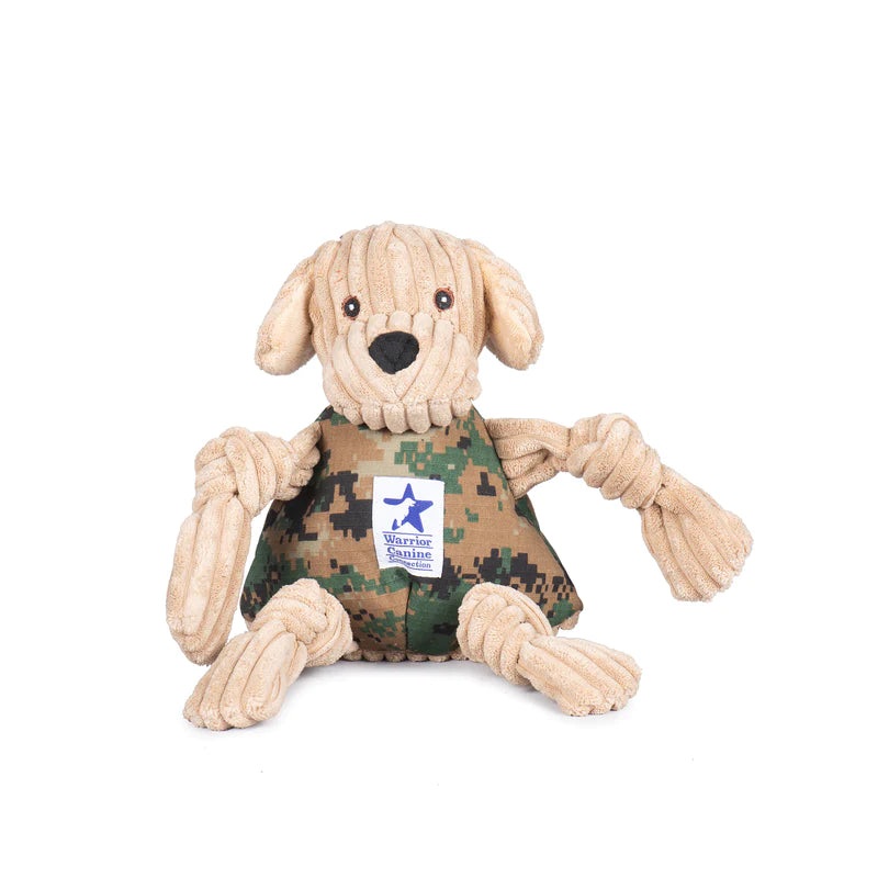 HuggleCause Warrior Canine Connection Tommy ll Lab Knottie (Large)