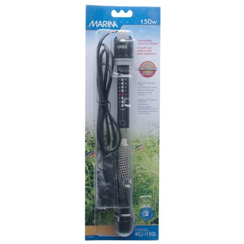 Marina Submersible Pre-Set Heater 150W 27cm/10.6