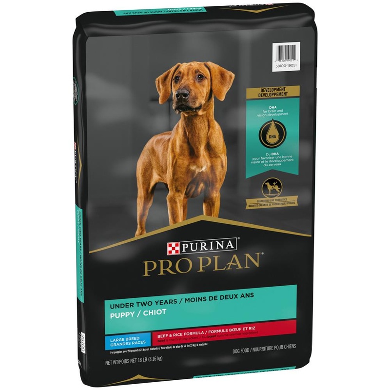 Pro Plan Puppy Large Breed Beef & Rice Formula Dry Dog Food 18-lb*SPECIAL ORDER*