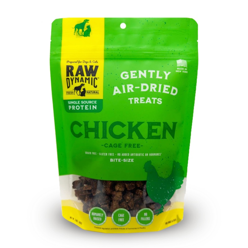 Raw Dynamic Air-Dried Raw Chicken Treats 3.6 oz