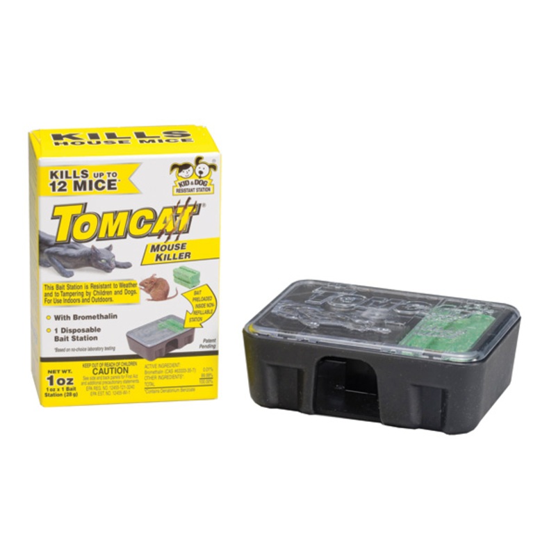 TOMCAT DISPOSABLE BAIT STATION WITH BAIT 1 PACK 0.14 lbs