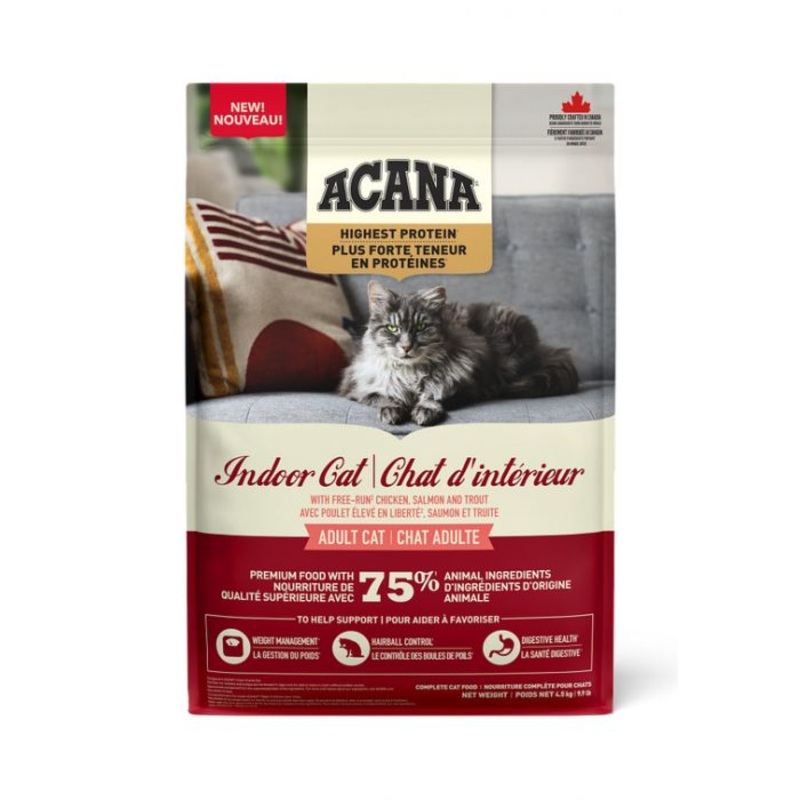 Acana Highest Protein, Indoor Cat Recipe 1.8kg