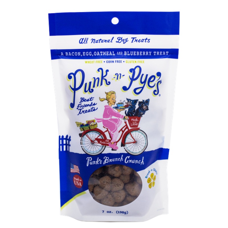 Punk-n-Pye’s Punk’s Brunch Crunch Dog Treats 7 Oz Bag