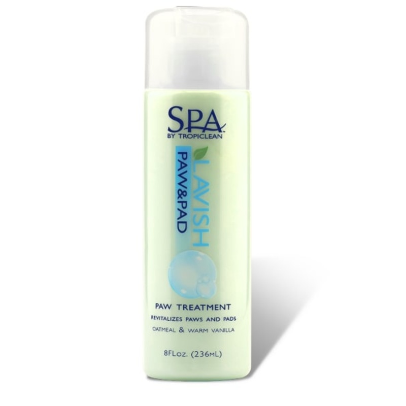 Tropiclean Spa Lavish Vanilla & Oatmeal Paw Treatment