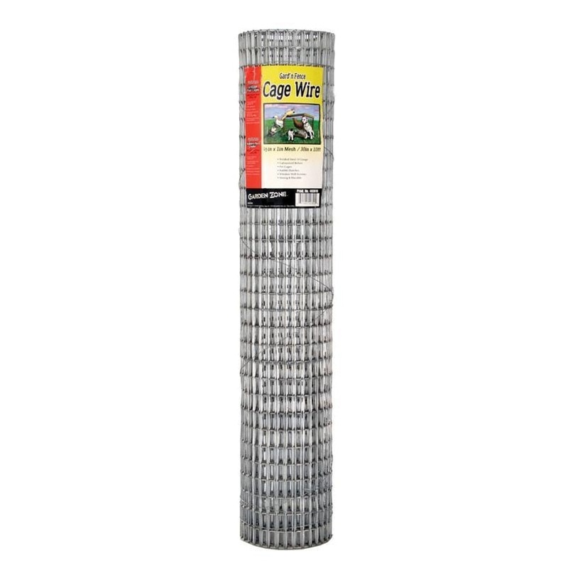 WELDED CAGE WIRE FENCING 30 IN X 10 FT