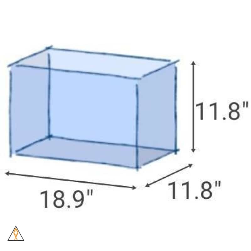 Chic (11.4 GAL) Rimless Glass Aquarium – Mr. Aqua Float Glass