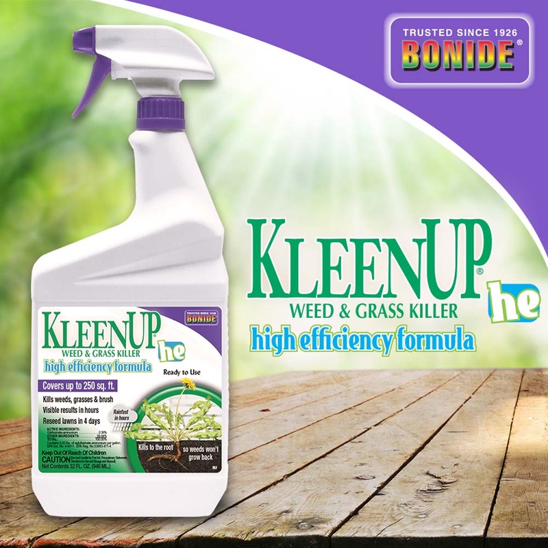 KleenUp HE High Efficiency Weed & Grass Killer RTU Gallon