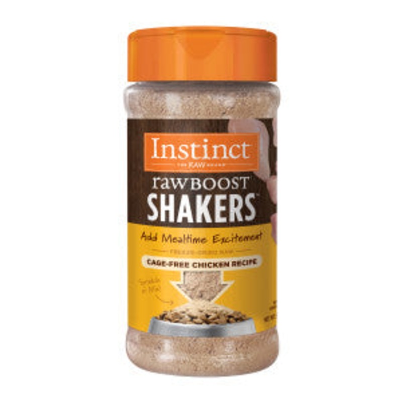 INSTINCT Dog Food Raw Boost Shakers Cage-Free Chicken Recipe 5.5 oz