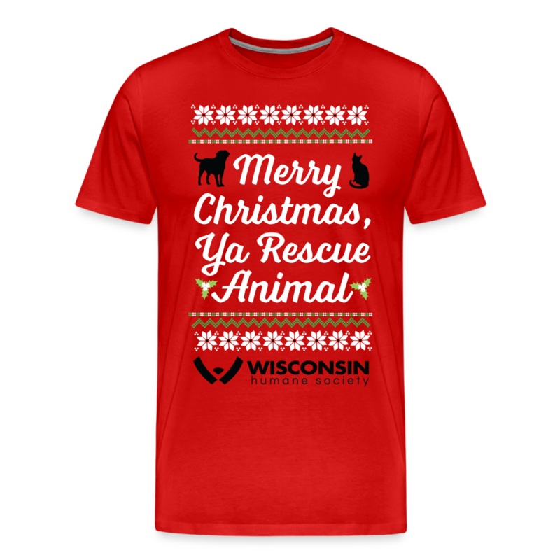 Ya Rescue Animal Classic Premium T-Shirt red S