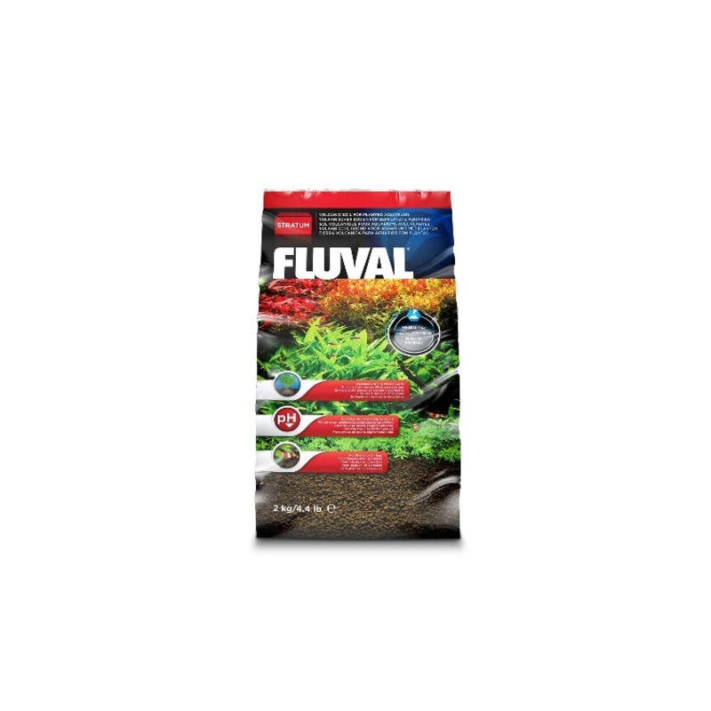 Fluval Plant and Shrimp Stratum Aquarium Gravel 4.4 lbs (2 kg)