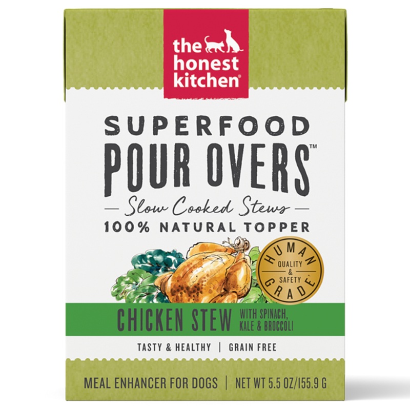 Honest Kitchen  Superfood Chicken Stew Pour 5.5oz Single 5.5oz