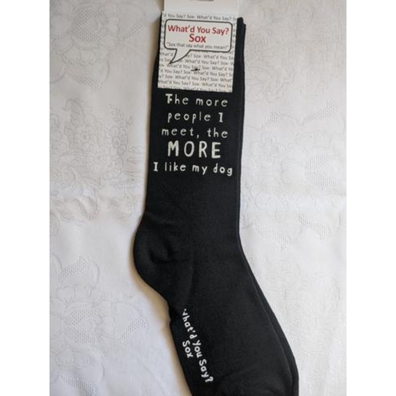 Human Socks (I Like My Dog) | Foozys
