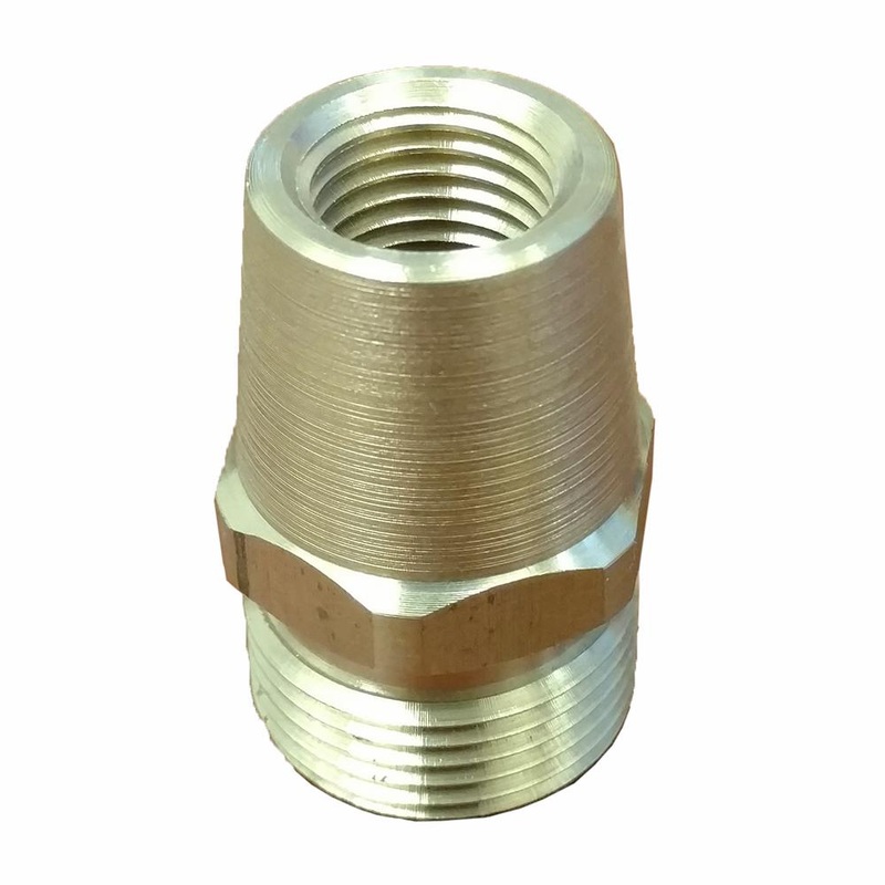 Forney Screw Nipple, M22M x 1/4″ FNPT (Italian)