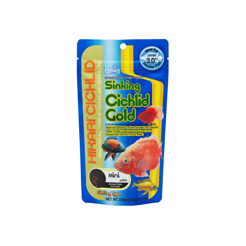 Hikari Cichlid Gold Mini Sinking 100g